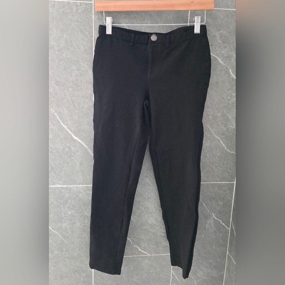 LC Lauren Conrad Women's Black Knit Pants Size 2S 2 Short